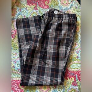 PacSun plaid pants size large slim with pockets
